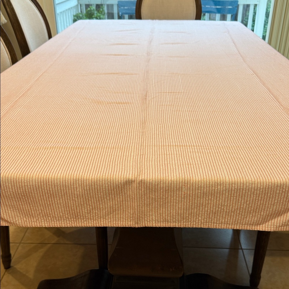 Striped Table Cloth set of 2